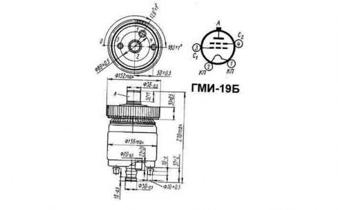 ГМИ-19Б генераторные лампы  даташит схема