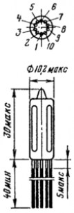 6С32Б радиолампы  даташит схема