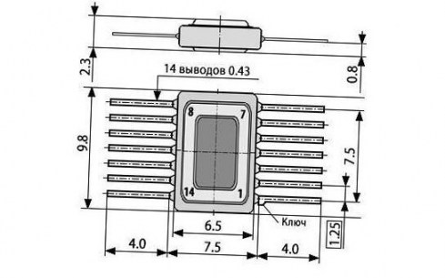 136ТМ2 (200*г) микросхема  даташит схема