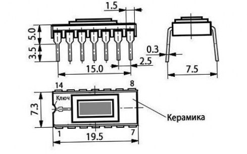 М1006ВИ1 отечественные микросхемы  даташит схема