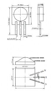 2Т652А (НИКЕЛЬ) транзистор  даташит схема