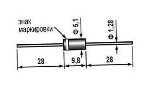 КС511А диод стабилитрон  даташит схема