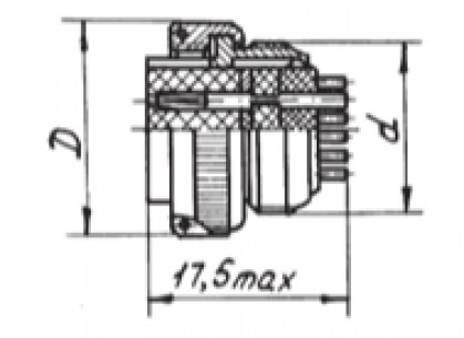 МР1-76-5-В разъем  даташит схема