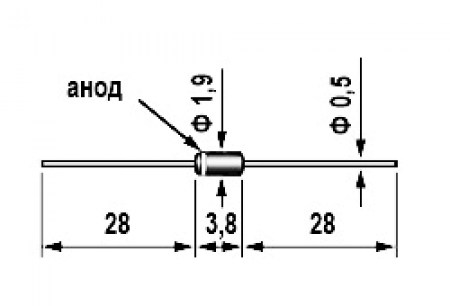 КД205Б низковольтный диод СЗТП даташит схема