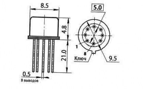 101КТ1Б микросхема даташит схема