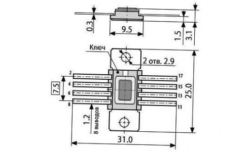 К142ЕН3Б микросхема  даташит схема