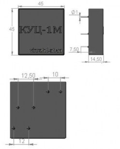 КУЦ-1М электромагнитные реле  даташит схема