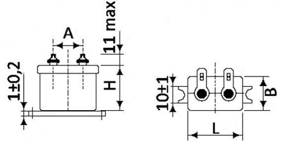 МБГО-2 315 В 1 мкф конденсатор пусковой  схема фото