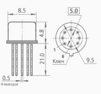 124КТ1Б микросхема  даташит схема