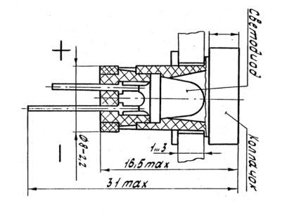 МФС-7 зеленый светоарматура  даташит схема