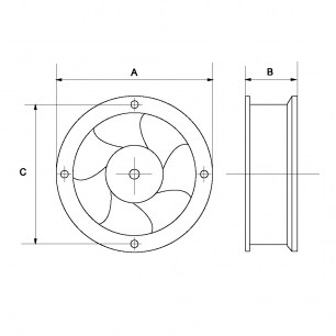 RQA 172x163x51HBL 220VAC вентилятор ас TIDAR даташит схема