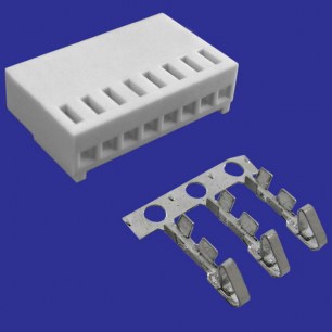 HU-08 pitch 2.54mm+Terminal разъемы питания низковольтные