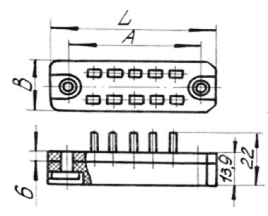 РП14-30 РОЗЕТКА 