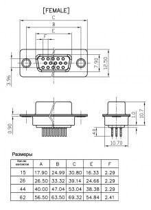 DHB-15F разъем RUICHI схема фото