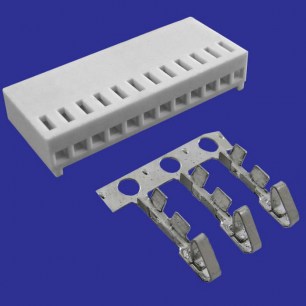 HU-12 pitch 2.54mm+Terminal разъемы питания низковольтные