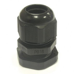 PG16 (10-14) Черный кабельный ввод