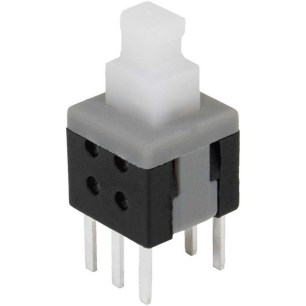 PB22E06 с фиксацией 6x6x10 mm кнопка фото 2 схема