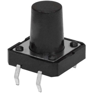 KAN1211-1201B 12x12x12 mm тактовая кнопка фото 2 схема