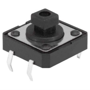 KAN1210-0731B 12x12x7 mm тактовая кнопка фото 2 схема