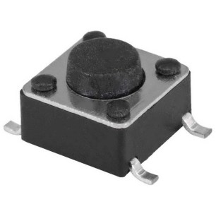 KAN0641-0431B 6x6x4.3 mm SMD тактовая кнопка фото 2 схема