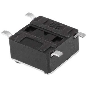 KAN0641-0431B 6x6x4.3 mm SMD тактовая кнопка фото 3 схема