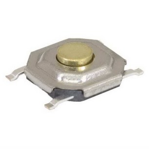 KAN0541-0163B 5.1x5.1x1.65 mm тактовая кнопка фото 2 схема