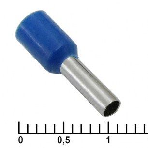 DN02508 blue (2.2x8mm) наконечники на кабель