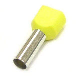 DTE06014 yellow (3.5x14mm) наконечники на кабель