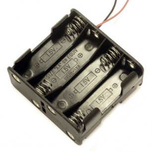 BH383 AA 4x1+4x1 (BH608) батарейный отсек