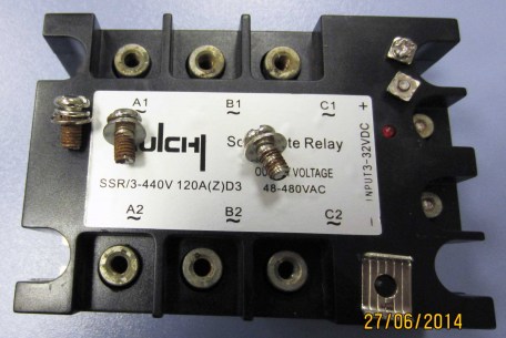 3SSR 440V 120A (Z)D3 (3-32v) реле твердотельное RUICHI даташит схема