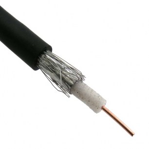 RG-58 черный (100м) коаксиальный кабель