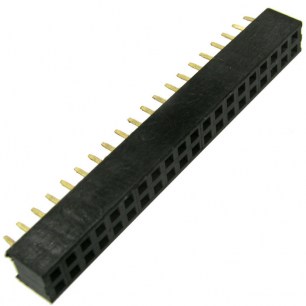 PBD2-40 (PBD2-2x20) 2.00 mm штыри и гнезда для плат 2.00мм