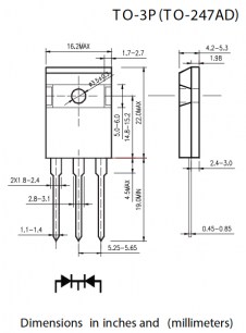 SR50200CT диод шоттки MIC даташит схема