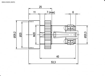 LXA2 (3SA5)-EA135 N/O N/C переключатель кнопочный RUICHI даташит схема