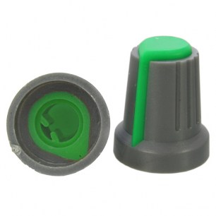 RR4817 (6mm п.круг зеленый) приборная ручка
