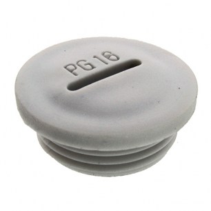 Заглушка PG16 Серый пластик для кабельного ввода