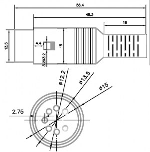 7-0251 5p разъем RUICHI даташит схема