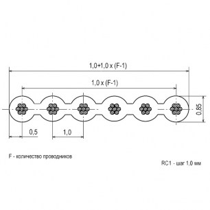 RC1-16 / FRC1-16 шлейф RUICHI даташит схема