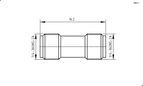 SMA-I-1 gold высокочастотные разъемы RUICHI даташит схема