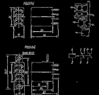 Электромагнитные реле РЭС54 010.01  даташит схема