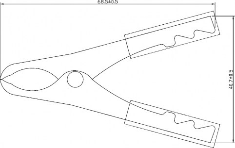 8-0037 black зажимы, крокодилы RUICHI даташит схема