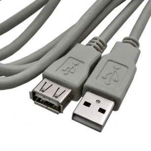 USB2.0 A(m)-USB A(f) G 5m компьютерные шнуры