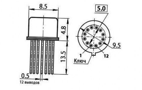 140УД101А (НИКЕЛЬ) микросхема  даташит схема