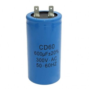 CD60 600uF 300V конденсатор пусковой