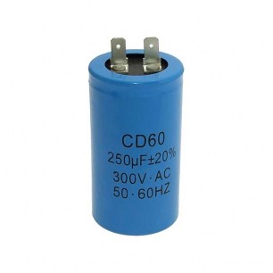 CD60 250uF 300V конденсатор пусковой