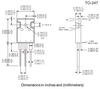 MUR3040PT диод ультрабыстродействующий MIC даташит схема