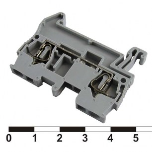 JUT3-2.5 клеммные колодки на динрейку