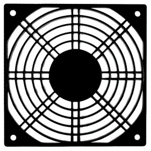 KPG-120 (120х120) решетки для вентиляторов