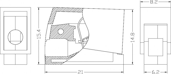 Клеммник (224-111) клеммники аналог wago RUICHI даташит схема