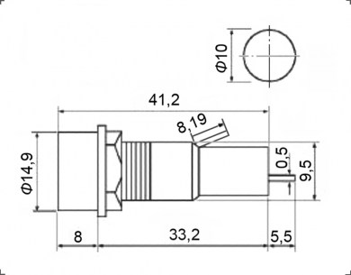 ZH260 for 5х20 держатель предохранителя RUICHI даташит схема